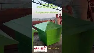 Community Food Waste Digester for Apartments.#buildersanddevelopers #environmentalmanagement