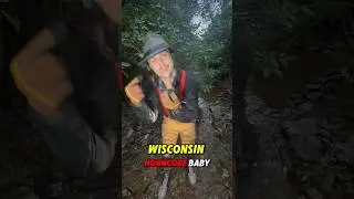 Incredible Fossil Hunting Adventure: Discovering Treasures in Wisconsin Creek! #fossil #shorts #fyp