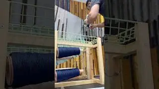 Tufting a bespoke art piece in Dubai