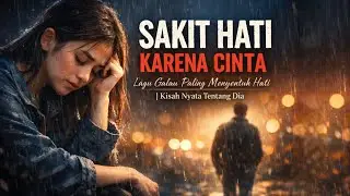 Romantic Songs|SAKIT HATI KARENA CINTA| Lagu Romantis Viral 2025 (Official Lyric Video)  