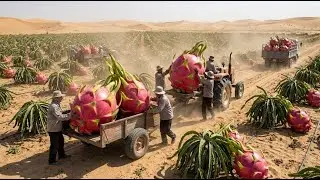 Dragon Fruit Farming &ndash; The Brutal Desert Reality | Backbreaking Labor & $100,000 Pit Traps