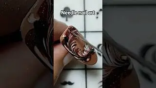 needle nail art #naildesigns #nails #nail #nailart