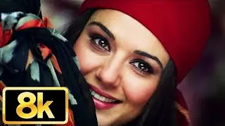 Dil Mein Hai Pyar Tera 💖 8K Video Song | Preity Zinta | Sunny Deol | Udit Narayan - Alka Yagnik