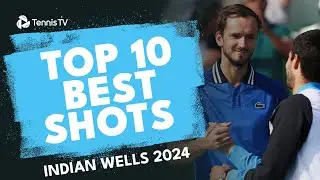 Carlos Alcaraz & Jannik Sinner MADNESS! | Top 10 Plays From Indian Wells 2024