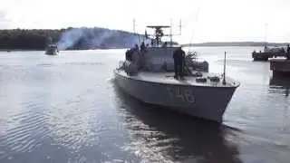 T46 lägger ut från Gålö under EDIP 2015