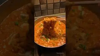 Buldak Carbonara - #asmr #asmrfood