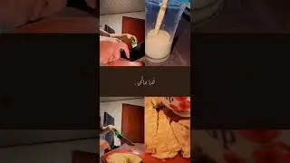 Healthy & yummy dinner 🤤  Oats Egg and fruits protein shake 🥤 #riyadh