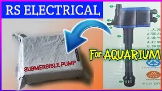 RS Electrical Fish Water Aquarium Pump Unboxing | The Beast | Complete Details| Fish Castle
