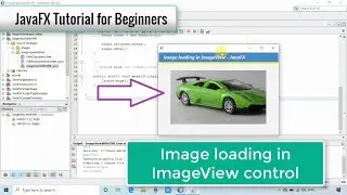 Image loading in Imageview in JavaFX | Tutorial for Beginners