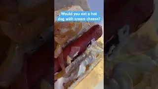 Seattle Dog: Would you eat a hot dog with cream cheese on it?