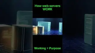 How does a web server work??? Explained!! #servers #shorts # 