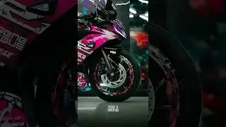 Alloy paint 🎨 Pink & white colour R15 v4 modified 💥 #r15v3 #ytshorts #shorts #viralshorts