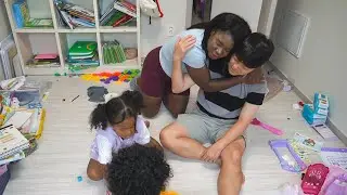 Black Mom&rsquo;s Journey of Raising Strong Mixed Twins in Korea| Interracial Family in Korea