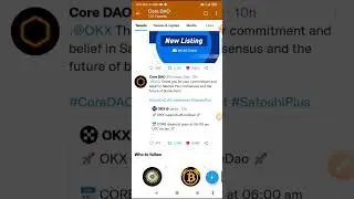 Core Token Latest Update | Core Token Listing Update | Core Token Mining | Core Token Withdraw