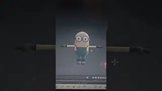 3d Minion #minionsshorts #3d #lowqualityvideo