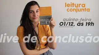 Olhai os lírios do campo (Verissimo): Leitura Conjunta // live FINAL