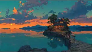 Lakeside Dreams Lofi 🏕️ | Unwind & Recharge with Cozy Autumn Night Vibes