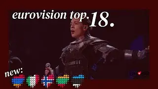 Eurovision 2025 | My Top 18 (New: 🇦🇲🇪🇪🇮🇹🇱🇹🇳🇴)