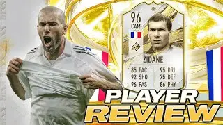 OMG!!🔥96 PRIME ICON ZIDANE PLAYER REVIEW - FIFA 23 ULTIMATE TEAM