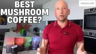 AdaptoLatte Review (2026) | Mushroom Coffee Taste Test (Mocha, Matcha, Decaf)