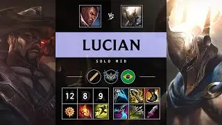 Lucian Mid vs Pantheon - BR Challenger Patch 25.10