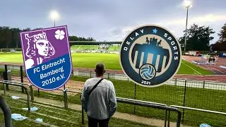 FC Eintracht Bamberg 2010 vs. Delay Sports Berlin | Oberliga-Niveau? | Stadt- und Stadionvlog 2025