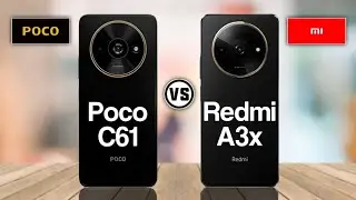 Poco C61 Vs Redmi A3x    #Trakontech.