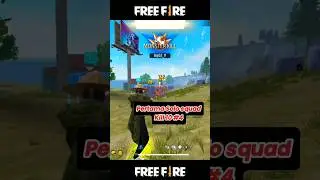 #game play pertama solo squad br rank #freefire