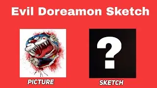 Sketching Evil Doreamon With Saino Softek #iamkavy