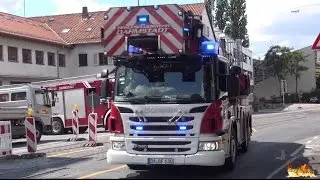 ELW-TE + L&ouml;schzug BF Darmstadt (mit Scania-DLK)