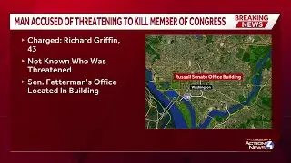Pennsylvania man arrested, accused of threatening to kill member of Congress