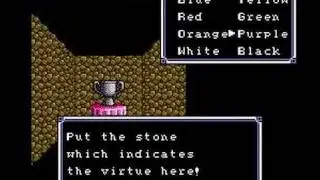 Ending of Ultima IV for NES
