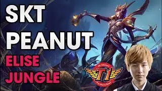 Highlights | SKT Peanut plays ELISE vs A CHALLENGER LEE SIN