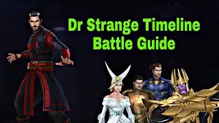 Dr Strange T3 With Latest Uniform Timeline Battle Gameplay Showcase 2022 - Marvel Future Fight