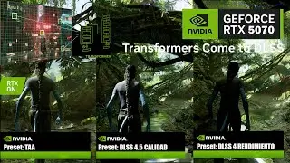NVIDIA DLSS 4.5 VS DLSS 4 Comparación en 5 Juegos | RTX 5070 12GB | El Futuro de los Videojuegos.