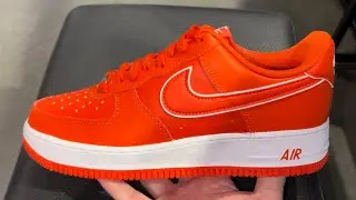 Nike Air Force 1 Low Picante Red White Shoes