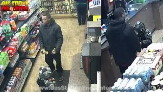 Father Teaching Toddler To Steal