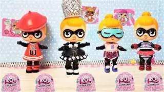 КУКЛЫ ЛОЛ СЮРПРИЗ МУЛЬТИК! НОВЫЕ НАРЯДЫ ДЛЯ АНТИБАГ ЛОЛ/LOL FASHION CRUSH JELLY SURPRISE DRESS UP!