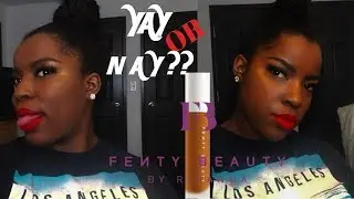 FENTY BEAUTY FOUNDATION REVIEW| Fenty Beauty Pro Filt'r #440