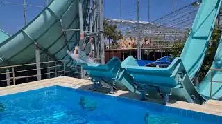 Водная горка🎢Аквапарк Долу Су🎢Дайма Биз отель🏩Кириш🌊Кемер🌊Анталия🌴Турция☀️Средиземное море🌊