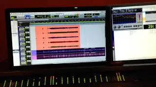 Gunport - Bass recording five tracks...