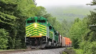 Shortline in Action: Chasing NBSR 120 & 121 on the McAdam Sub