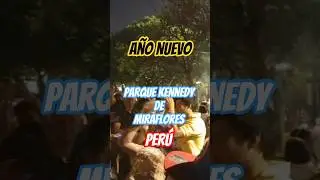 A&ntilde;o nuevo en el PARQUE KENNEDY de MIRAFLORES en LIMA - PER&Uacute; 🇵🇪#peru #travel #lima #trending #turismo