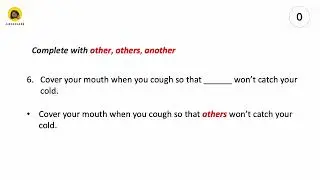 Other, others, another | اختبر نفسك