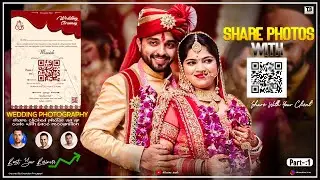 How to make photo sharing qr for photographer? Account Set-up | Part-1 | #Photography  #wedding