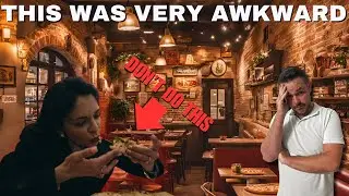 Americans try authentic italian pizza for the first time in London and FAIL (Cringe warning)