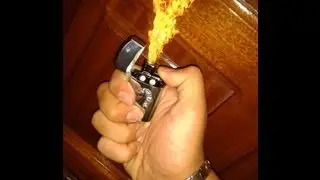 PhotoShop CS5 - How to make a big fire effect on lighter (Tutorial) .