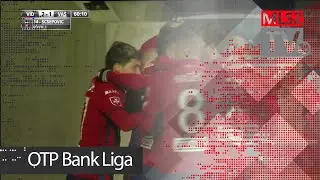 Scepovic Stefan g&oacute;lja a Videoton  FC - Vasas FC m&eacute;rkőz&eacute;sen