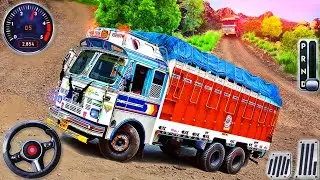 Indian Mountain Truck Drive Simulator 3D - Offroad Heavy Cargo Truck Driver - Android Gameplay