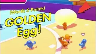 RARE GOLDEN EGG IN FALL BALL - Worth 5 Points! - Fall Guys Ultimate Knockout